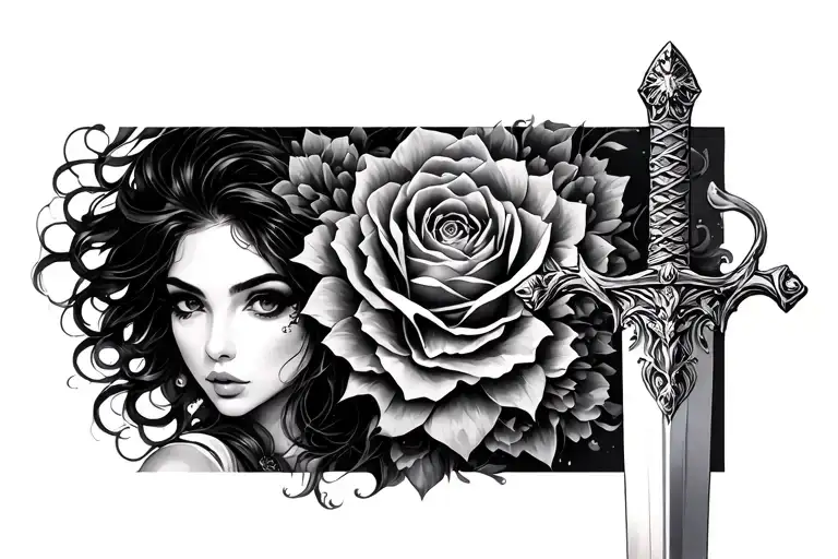 Beauty With The T As A Sword