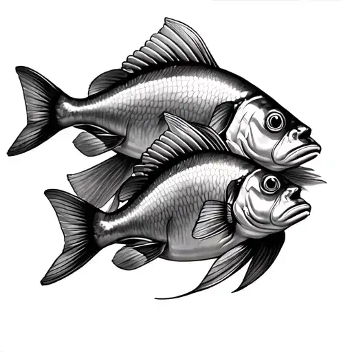 3 Piranhas On Collarbone