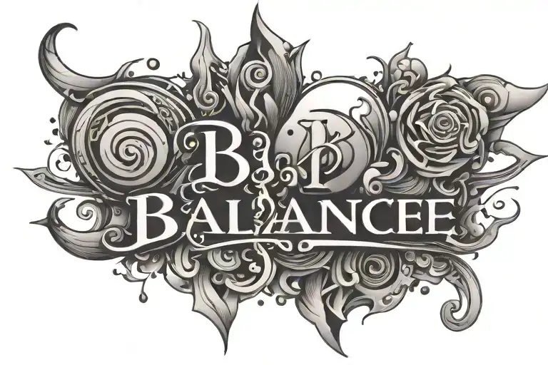 Word Balance But Abstract