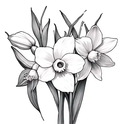 Daffodil And Jonquil March Birth