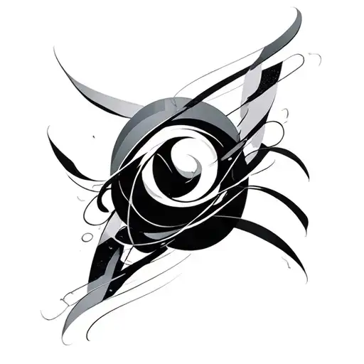 Y2k Abstract Tattoo Minimalism Style