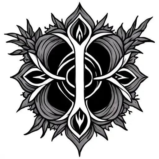 Gypsy Symbol Intertwined