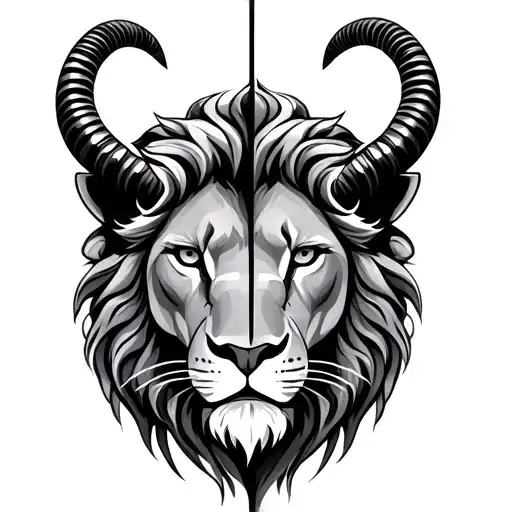 Half Lion Half Capricorn