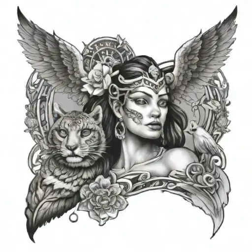 The Goddess Is Alive And Her Totem Animal