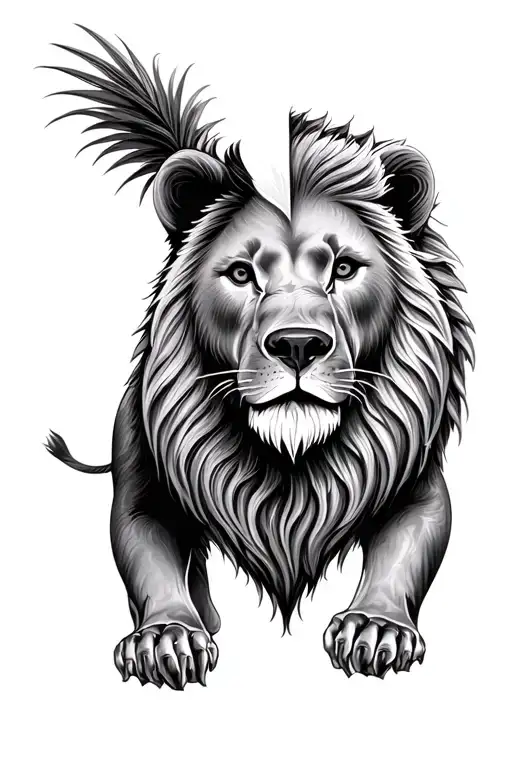 Half Bear Half Lion