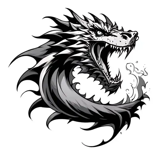 Dragao Spitting Fire