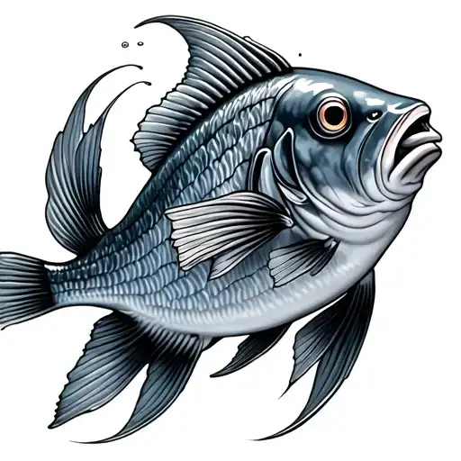 2 Kio Fish Swimming Underwater