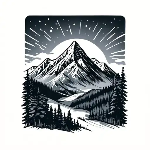 American Traditional Mountain Outdoors