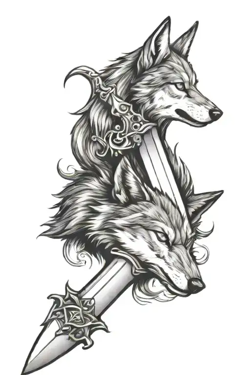 Dagger And Wolf
