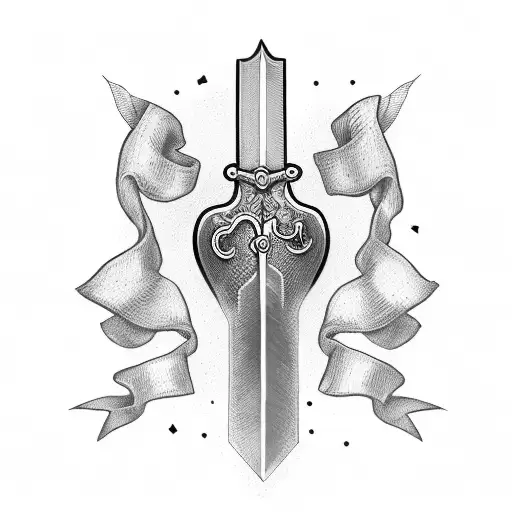 Sword Going Through Heart