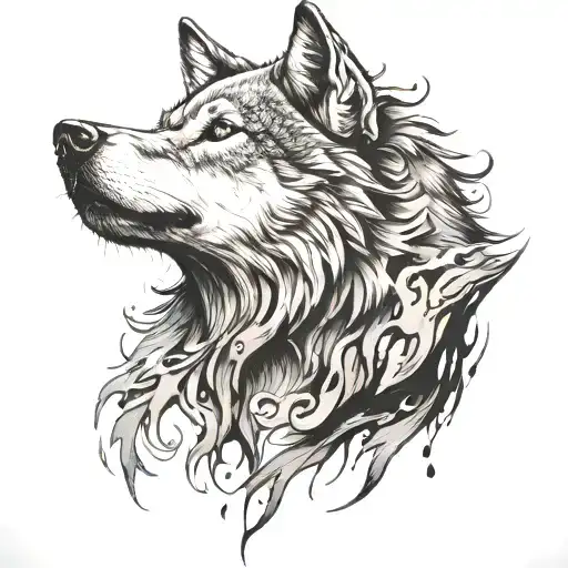 Wolf And Fading