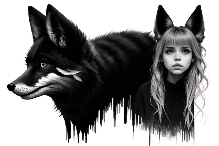 Girl With A Fox