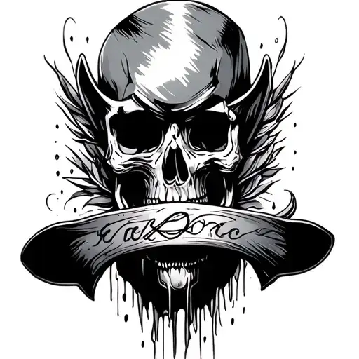 Western Grunge Inspired Tattoo Sleeve