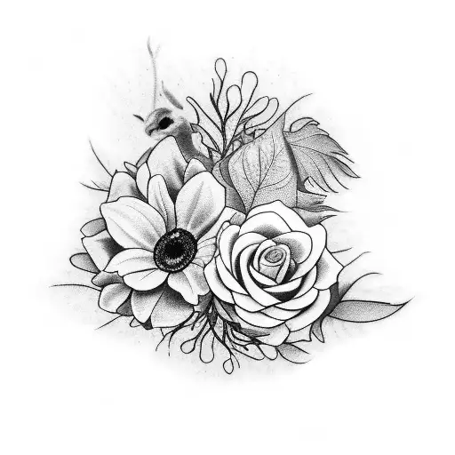 Full Leg Sleeve Tattoo Knee Surgery Recovery Journey Flowers Animals And Vines