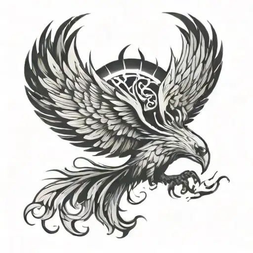 Once A Little Phoenix Rising From The Ashes