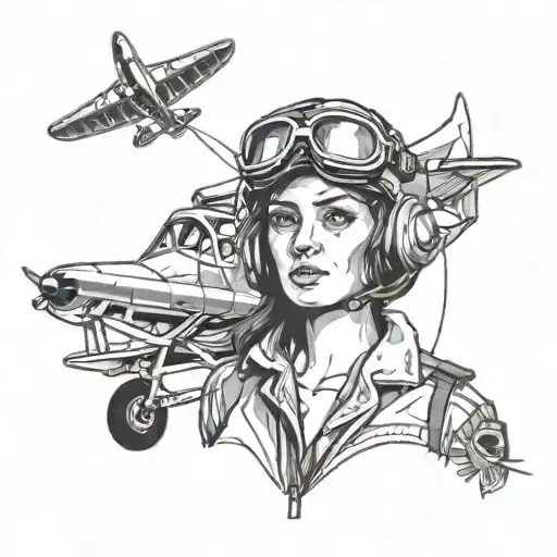 Female Aviator