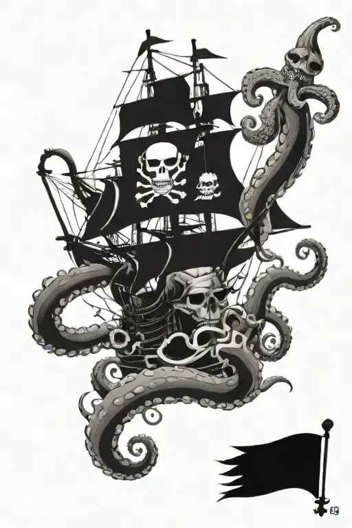 Octopus Pirate Ship
