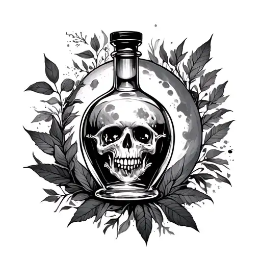 Poison Bottle Foliage Moon