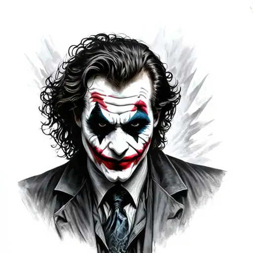 Joker From Dark Knight With Harry Potter Elements