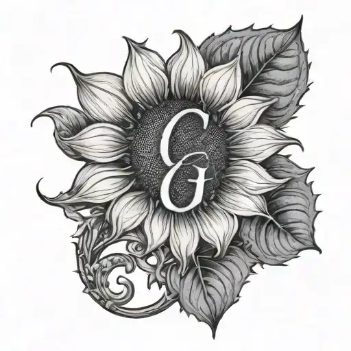 Letter G And J In Sunflower Growing