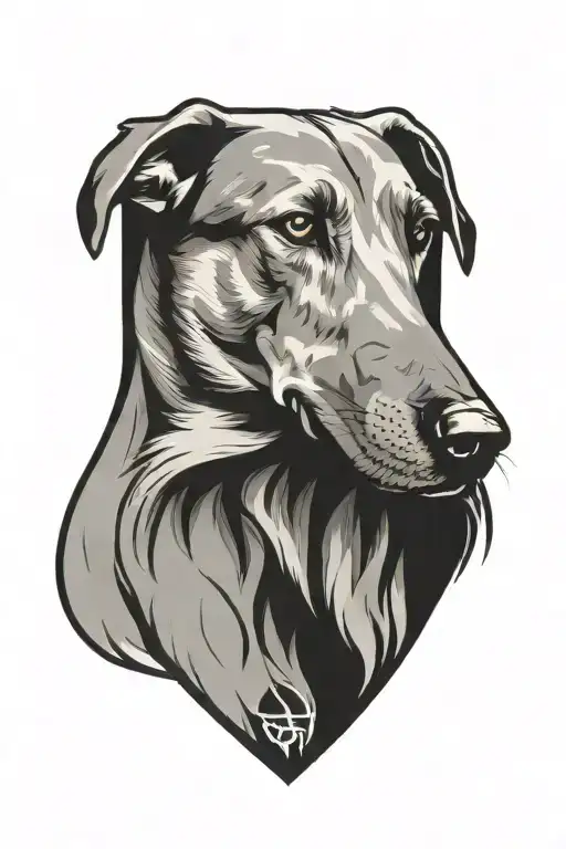 A Hunting Hound Symbol