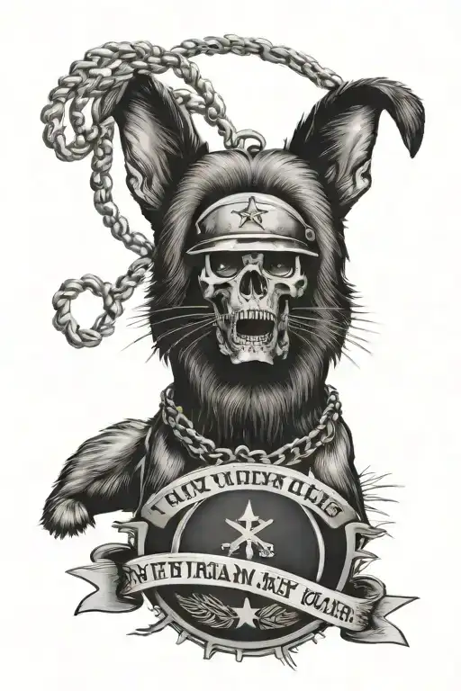 Vietnam War Dog Tag Says Papa