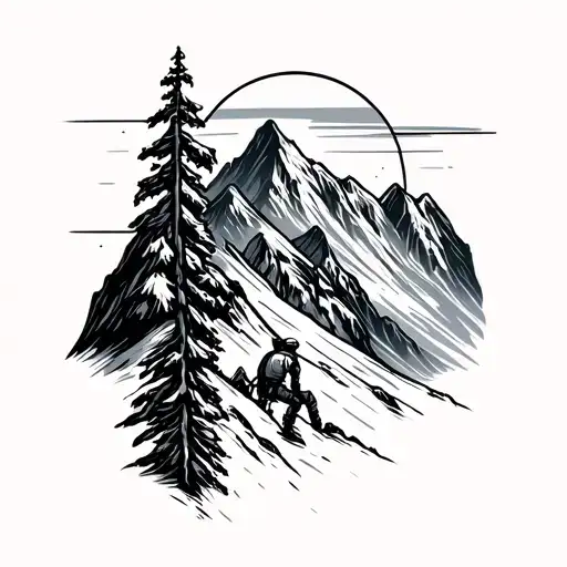 Mountain And Climbing