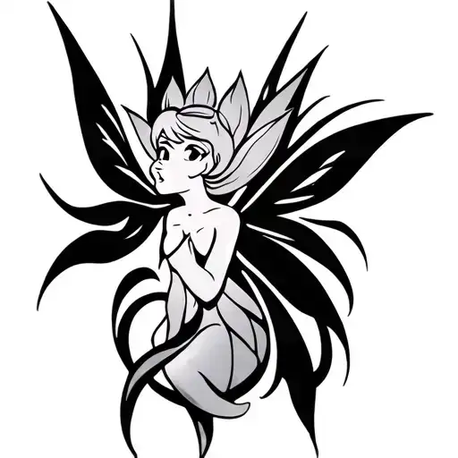 Tinkerbell Tribal Lotus