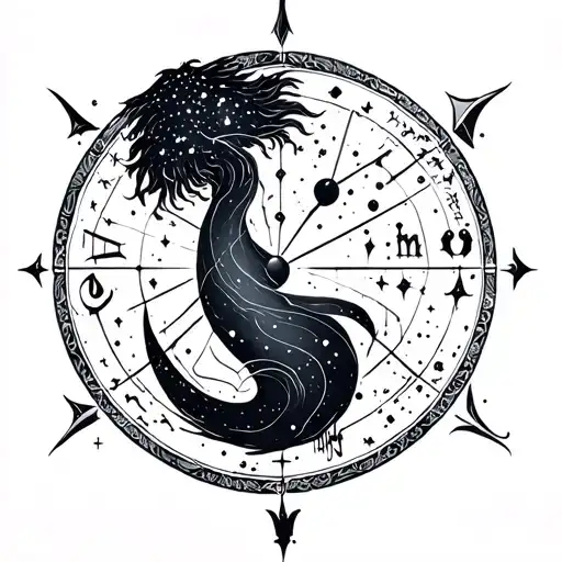 Zodiac Sign Aquarius Constellation