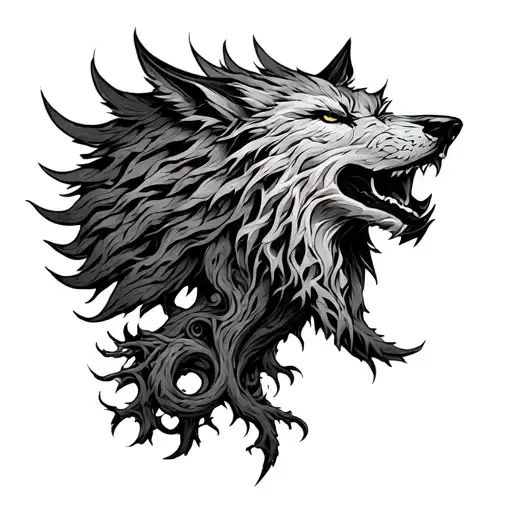 Norse Yggdrasil Fenrir Roadwater