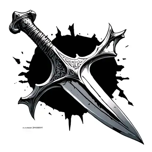 Vinland Saga Thorfinn's Dagger Broken And Chipped