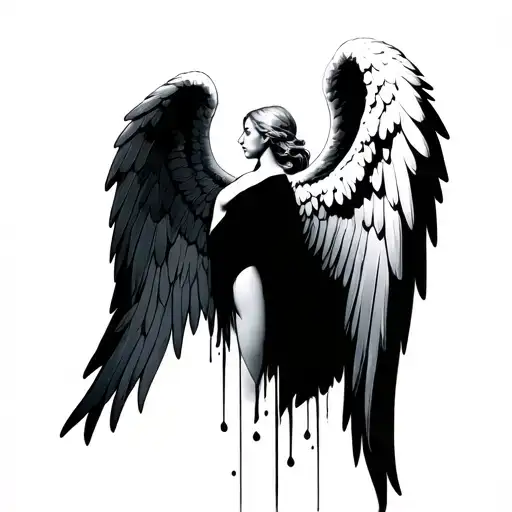 Headless Angel Wings