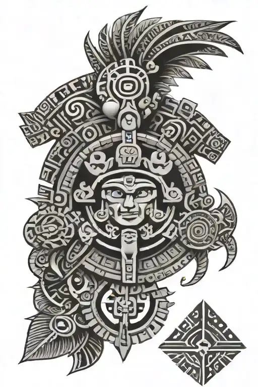 Aztec Symbols Incorporated Symbolizing
