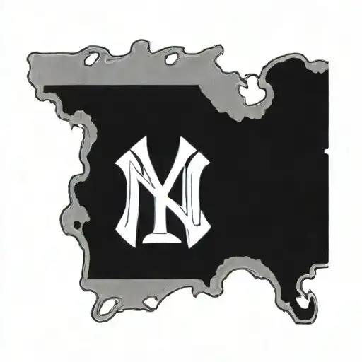 New York Giants And New York Yankees Logo