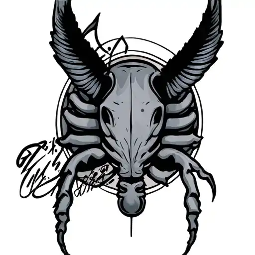 Signed Cancer Zodiac Sign