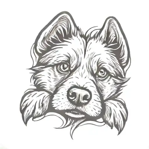 Paw Print Of Dog Pass Away