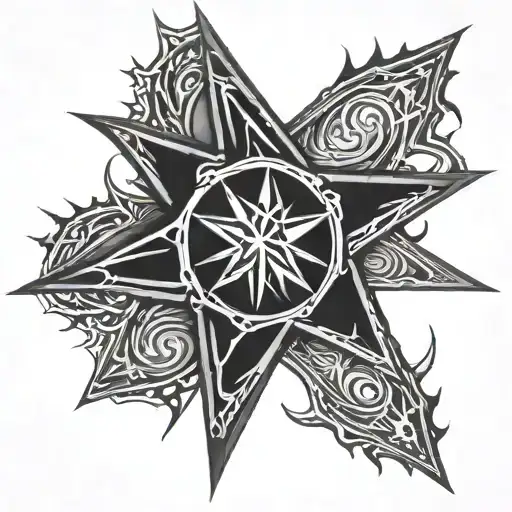 Slipknot 9 Point Star