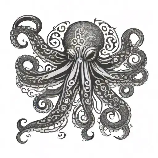 Tribal Octopus Driving