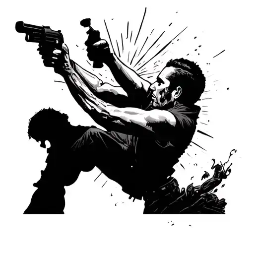 Man Who Shoots His Shadow To Put An End To His Old Life And Become Someone New