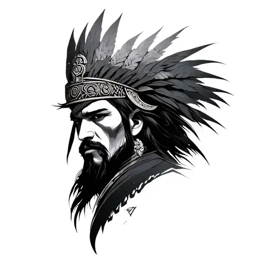 Soyombo And Kipchak Warrior