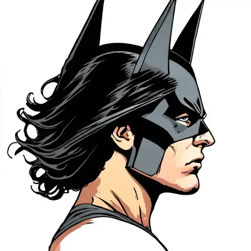 Side Profile View Of Dc Comics Robin Forearm