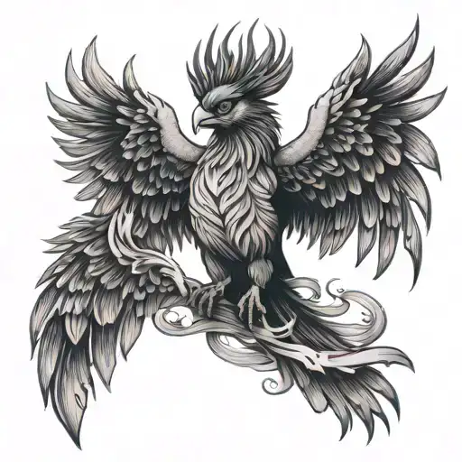 Phoenix Looking Straight Ahead