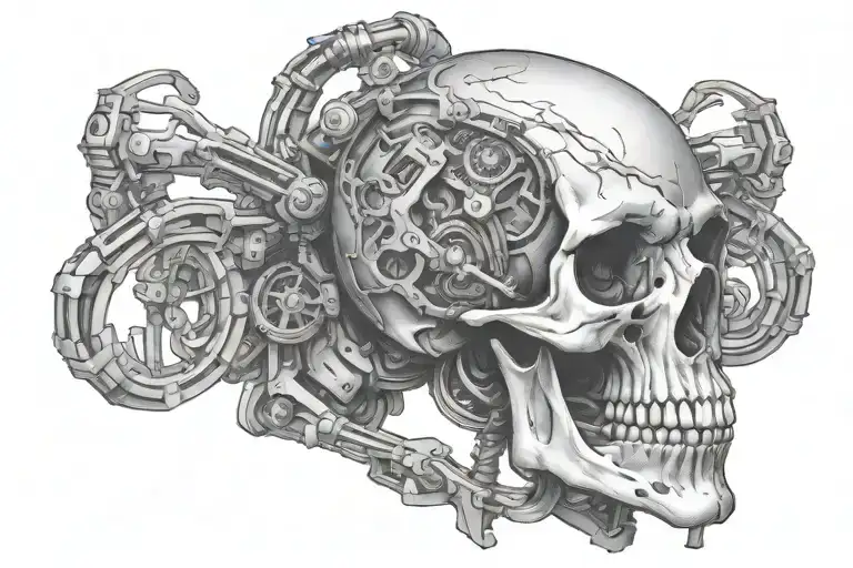 Cyborg Skeleton