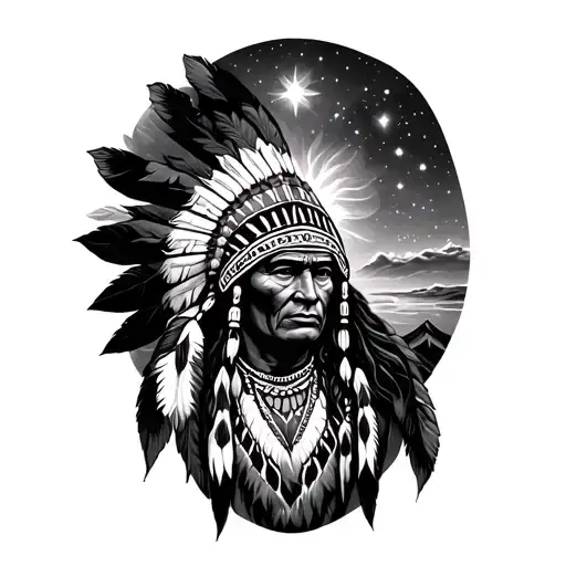 Native American Night Sky