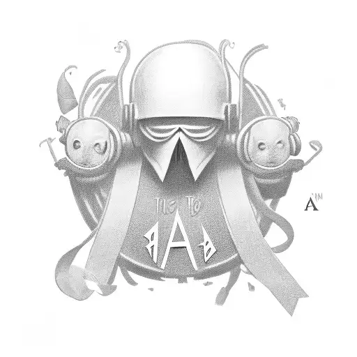 The Name Harrison But The A In Harrison Is A Cancer Ribbon Inna Font For A Child