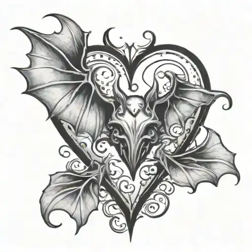 Heart And Bat