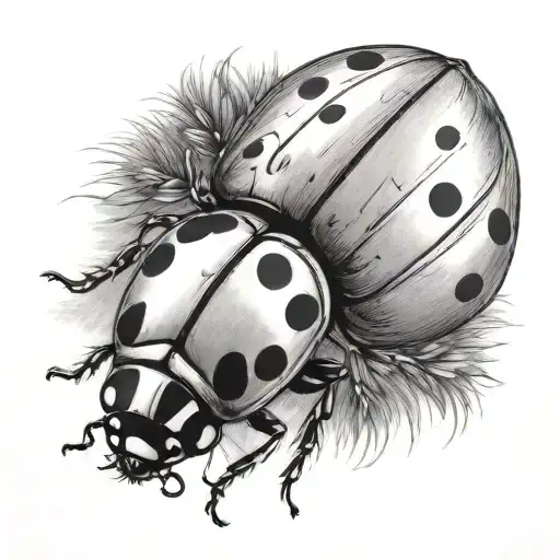 Simple Ladybug Flying