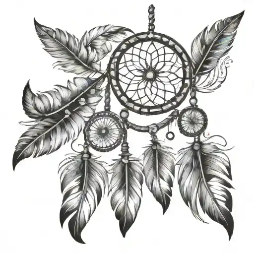 Native American Dreamcatcher Hanging