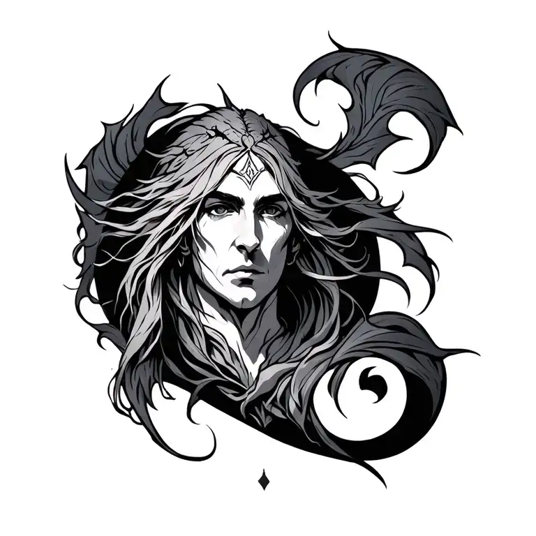 Asmeus In Elvish Writing