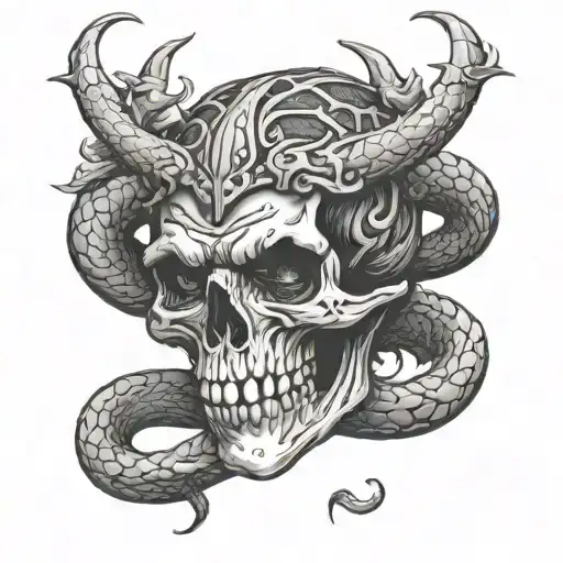 Devil Hands Snake Crown